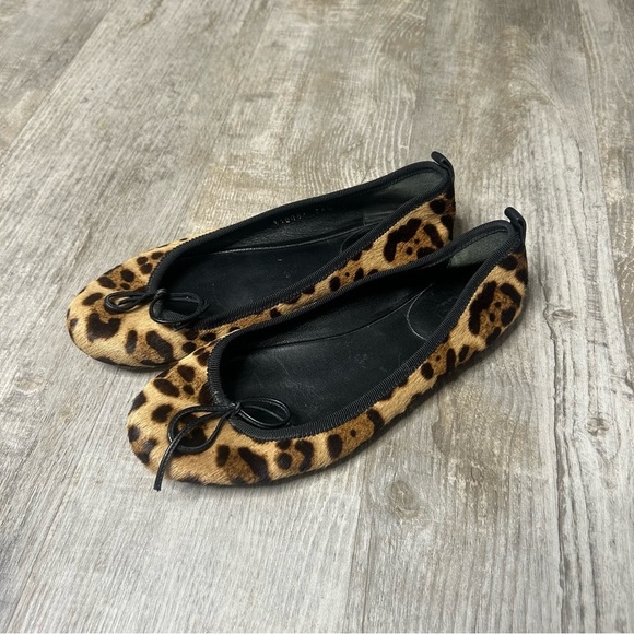 Gucci Flats Leopard Cheetah Print - Picture 2 of 5